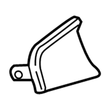 GM 84293200 Finish Panel, Driver Side 84293200 GM Finish Panel, Driver Side Illustration 1 of 1