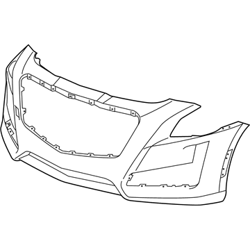 Cadillac Bumper Cover - 84033409