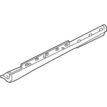 Pontiac 92093602 Rocker Molding