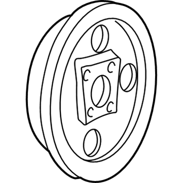 Chevy 18046186 Backing Plate