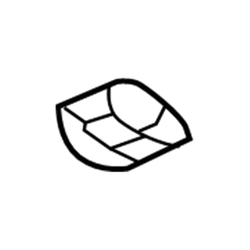 GM 20915982 Coat Hook 20915982 GM Coat Hook Illustration 1 of 1