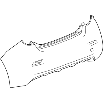 Chevy Spark EV Bumper Cover - 95489506