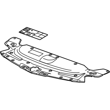 Cadillac 84163662 Sight Shield