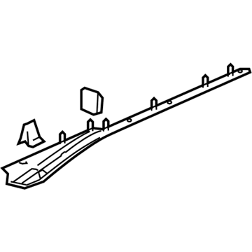 Chevy 25789434 Upper Molding