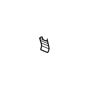 GM 86575561 Cover, Front And Rear Bumper/Fascia Face 86575561 GM Cover, Front And Rear Bumper/Fascia Face Illustration 1 of 1