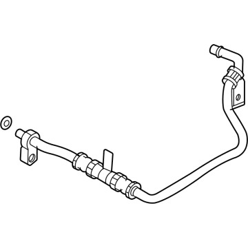GM 24042531 Inlet Pipe 24042531 GM Inlet Pipe Illustration 1 of 1