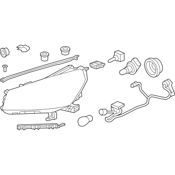 GMC 19433926 Headlamp Assembly