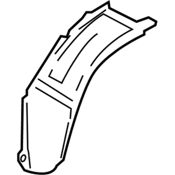 15058594 GM Front Extension, Passenger Side Illustration 1 of 1