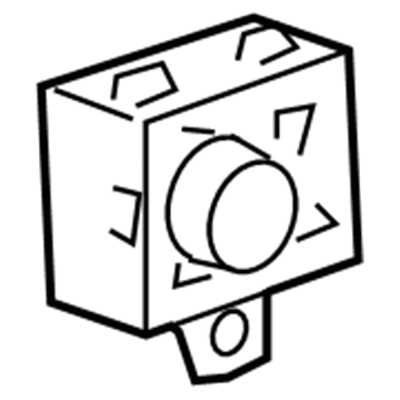 15101467 GM Headlamp Switch Illustration 1 of 1