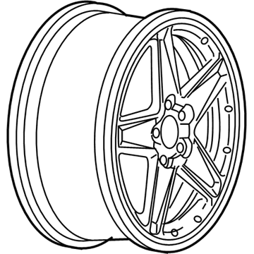 Chevy 9597514 Wheel, Alloy