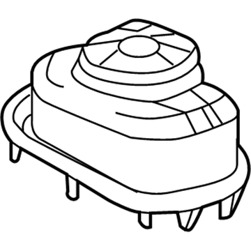GM 92193283 Boot 92193283 GM Boot Illustration 1 of 1
