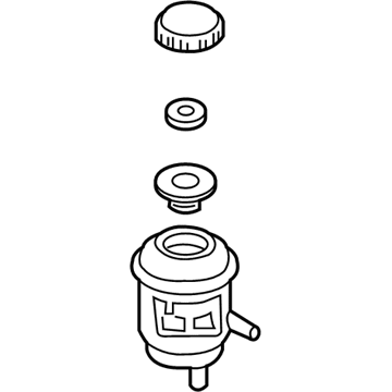 Chevy 96413748 Reservoir Assembly