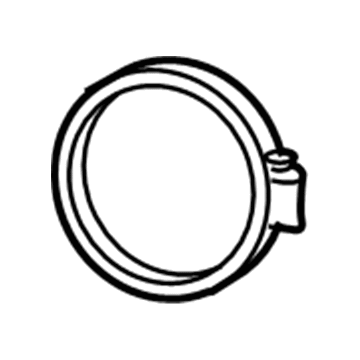 GM 21999849 Outlet Duct Clamp, Passenger Side 21999849 GM Outlet Duct Clamp, Passenger Side Illustration 1 of 1