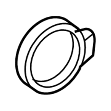 GM 21999848 Outlet Duct Clamp, Driver Side 21999848 GM Outlet Duct Clamp, Driver Side Illustration 1 of 1