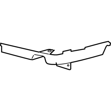 15102066 GM Outer Filler, Front Passenger Side Illustration 1 of 1
