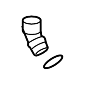 GM 12559505 Oil Filler Tube 12559505 GM Oil Filler Tube Illustration 1 of 1