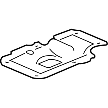 Chevy Oil Pan Baffle - 12615146