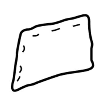 GM 12476321 Compartment Cover 12476321 GM Compartment Cover Illustration 1 of 1