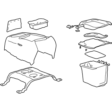 GM 15060436 Compartment 15060436 GM Compartment Illustration 1 of 1