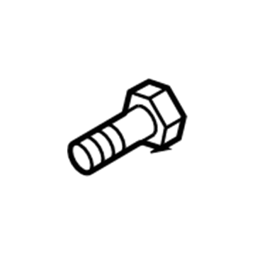 12337935 GM Caliper Bolt Illustration 1 of 1