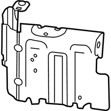 25880118 GM Heat Shield Illustration 1 of 1