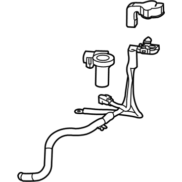 20955244 GM Negative Cable Illustration 1 of 1