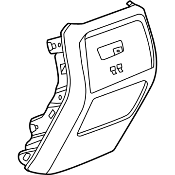 Cadillac 85701061 Rear Trim Panel