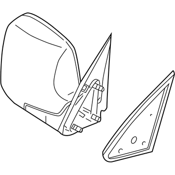 Chevy 25876714 Mirror