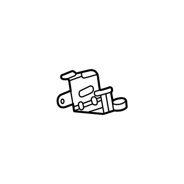 GM 13514567 Control Module Mount Bracket, Front 13514567 GM Control Module Mount Bracket, Front Illustration 1 of 1