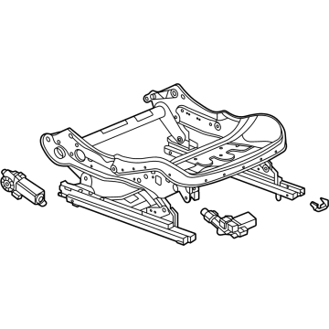 13542545 GM Cushion Frame, Front Illustration 1 of 1