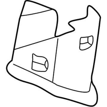 Chevy 10427806 Rear Panel