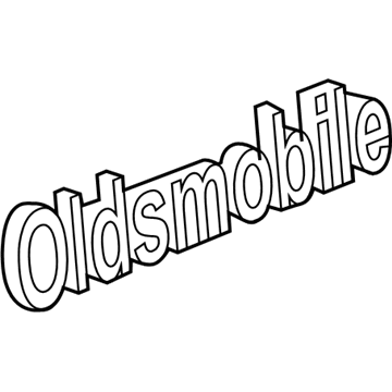 Oldsmobile 15957900 Nameplate