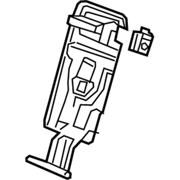 GM 85527436 Seat Back Frame, Rear 85527436 GM Seat Back Frame, Rear Illustration 1 of 1