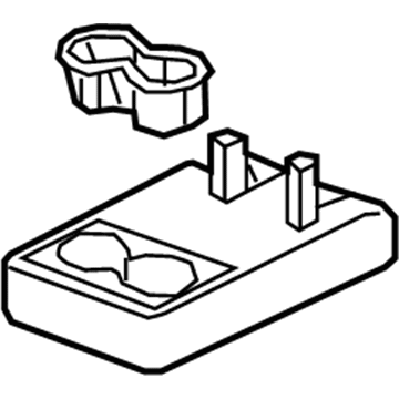 GM 84694655 Armrest Assembly, Rear 84694655 GM Armrest Assembly, Rear Illustration 1 of 1