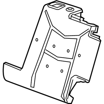 GM 84683013 Seat Back Pad, Rear 84683013 GM Seat Back Pad, Rear Illustration 1 of 1