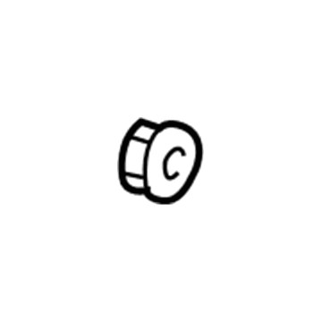 Chevy 91177055 Manifold Nut