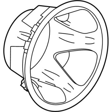 GM 9597818 Wheel Cover 9597818 GM Wheel Cover Illustration 1 of 1