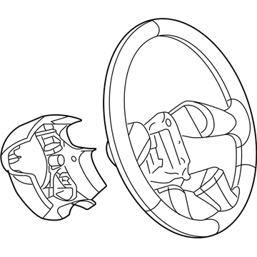 Chevy 15807783 Steering Wheel