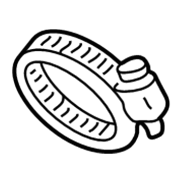 GM 24508399 Rear Duct Clamp 24508399 GM Rear Duct Clamp Illustration 1 of 1