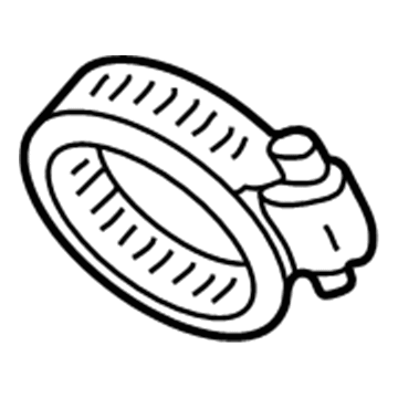 GM 24505503 Air Mass Sensor Clamp, Rear 24505503 GM Air Mass Sensor Clamp, Rear Illustration 1 of 1