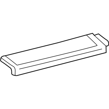 GM 22597988 Sill Plate, Passenger Side 22597988 GM Sill Plate, Passenger Side Illustration 1 of 1