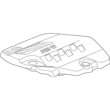Pontiac Engine Cover - 12618062