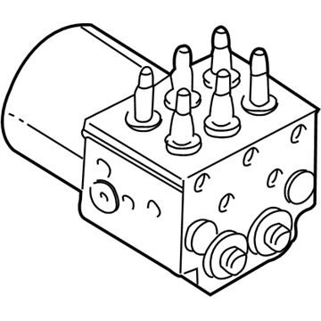 Chevy Silverado 2500 HD ABS Pump And Motor Assembly - 19149234