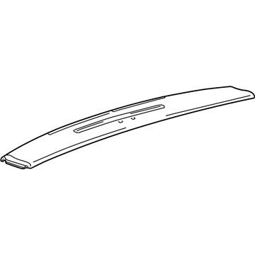 Chevy Uplander Dash Panel Vent Portion Covers - 25789443