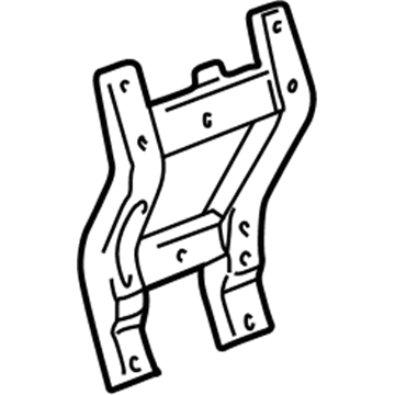 GM 10280131 Center Brace 10280131 GM Center Brace Illustration 1 of 1