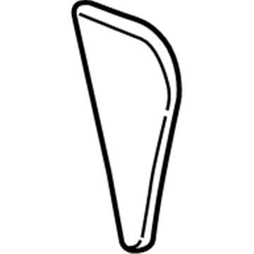 GM 10349516 Outer Cover, Gray, Driver Side 10349516 GM Outer Cover, Gray, Driver Side Illustration 1 of 1