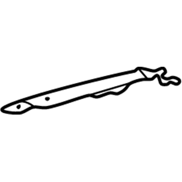 GM 22665094 Rail Extension, Outer Driver Side 22665094 GM Rail Extension, Outer Driver Side Illustration 1 of 1