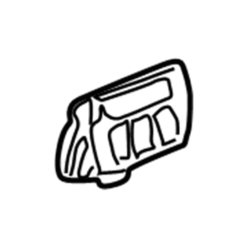 GM 25754560 Control Switch, Gray 25754560 GM Control Switch, Gray Illustration 1 of 1