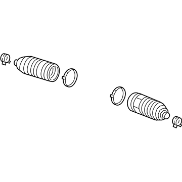Buick Regal Sportback Rack and Pinion Boot - 23449527