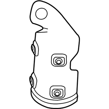Chevy Malibu Exhaust Heat Shield - 12673191